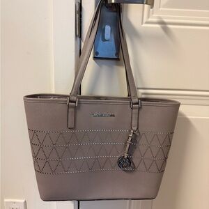 Michael Kors Tote Bag with Metallic Design